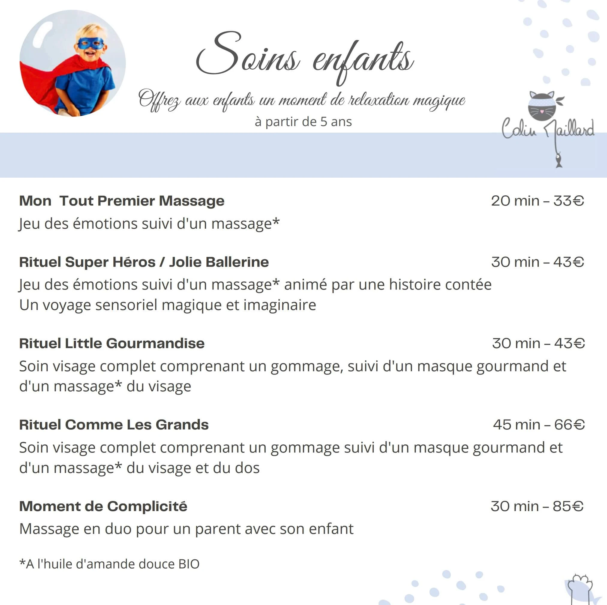 Soins Enfants Colin Maillard