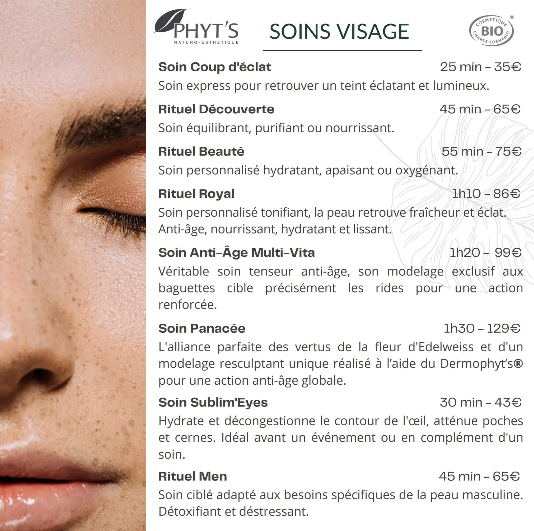 Soins du Visage Phyt's